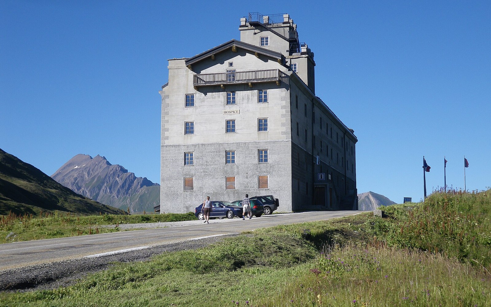 Col du Petit Saint-Bernard hospice open saddle Tarentaise