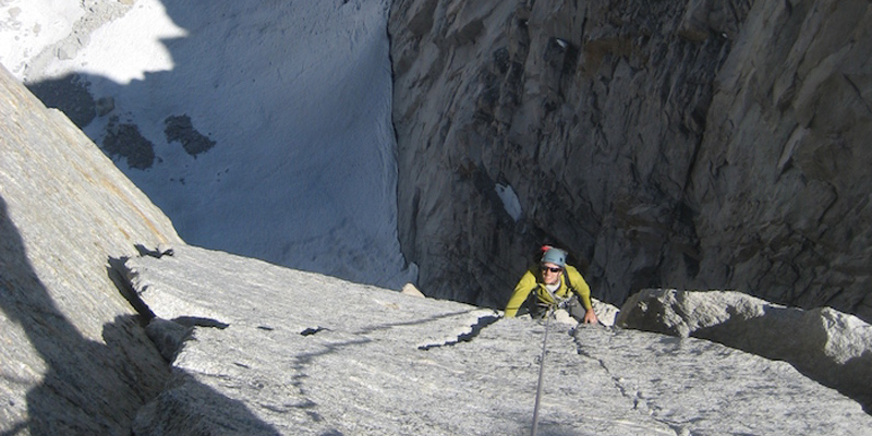 rock climbing